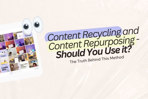 Content Recycling and Content Repurposing - Should You Use it?