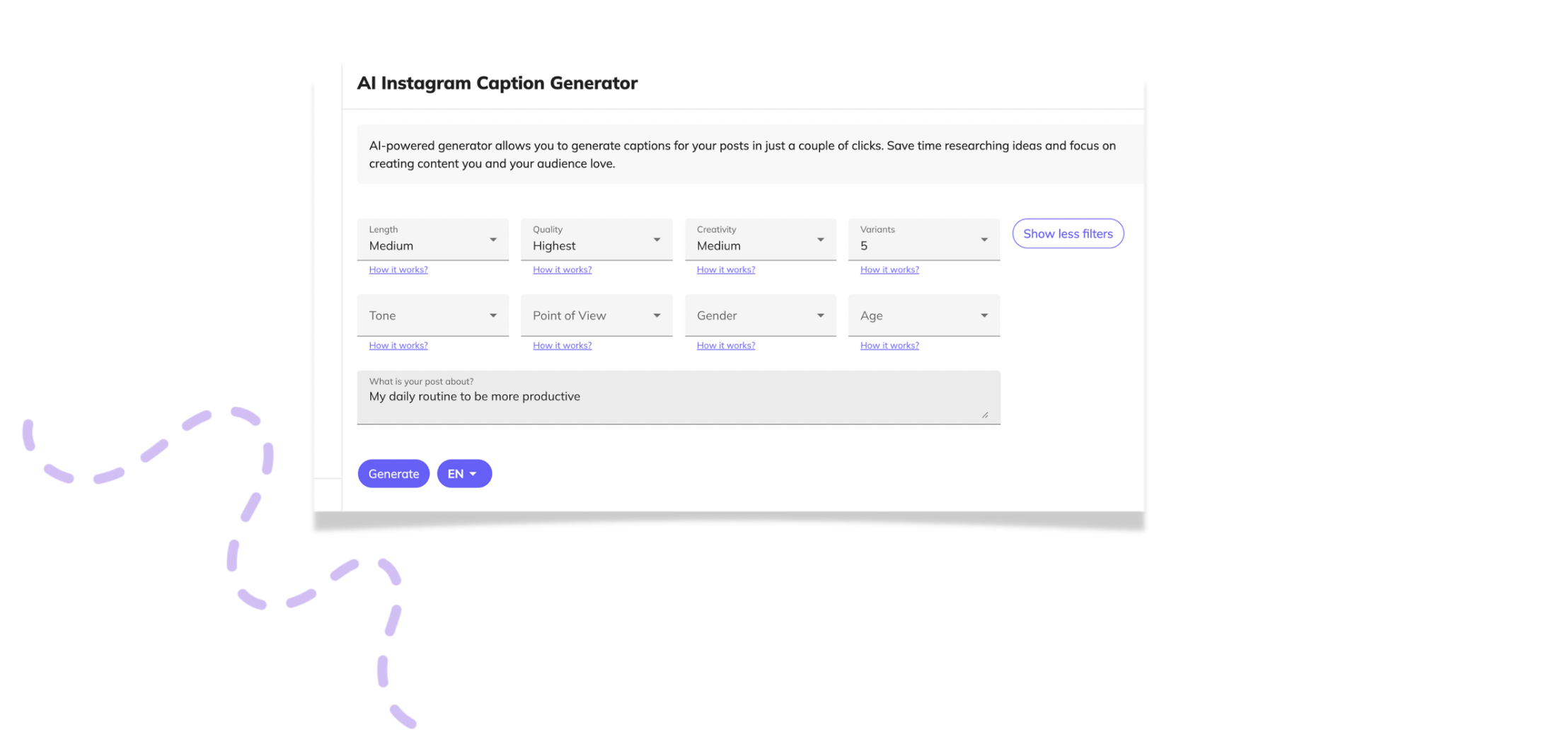 screenshot explaining if you can create content generated by ai artificial intelligence