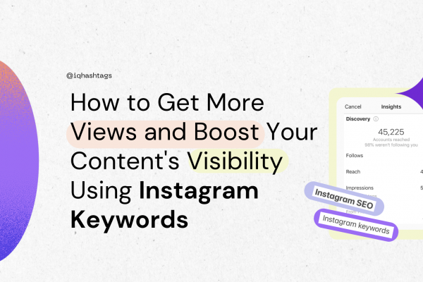 how to find instagram keywords