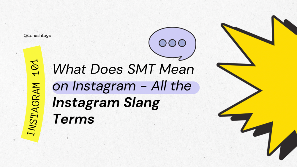 What Does SMT Mean on Instagram